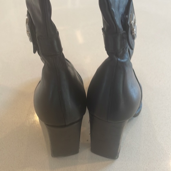 Genuine Leather Tall Boots - Picture 5 of 12